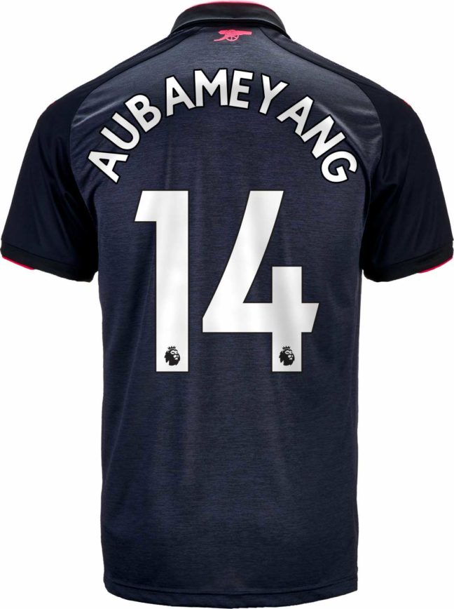 arsenal aubameyang jersey