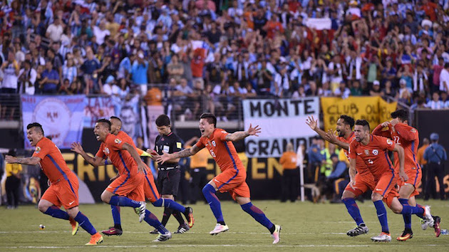 Victory for Chile, Heartbreak for Messi