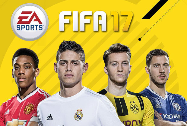 FIFA 17 feat. Martial, James, Reus, Hazard