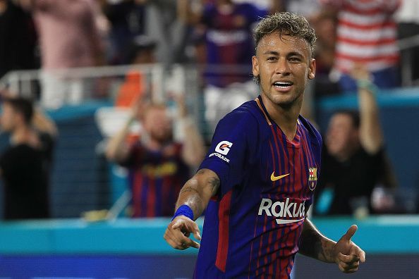 Neymar stars for Barca... for now