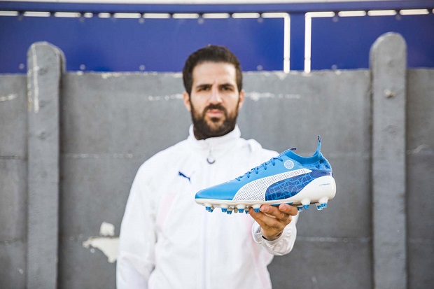 Cesc Fabregas with Puma evoTOUCH Derby Fever