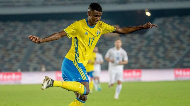 Sweden's Alexander Isak