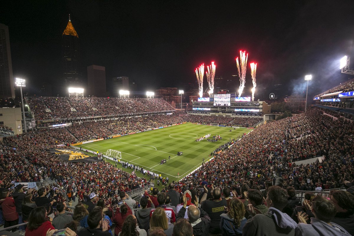 ATL UTD Atlanta United Sold Out Bobby Dodd Stadium