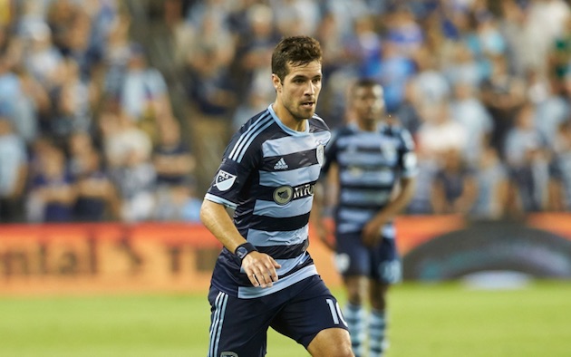 Sporting KC midfielder Benny Feilhaber