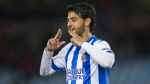 Real Sociedad's Carlos Vela