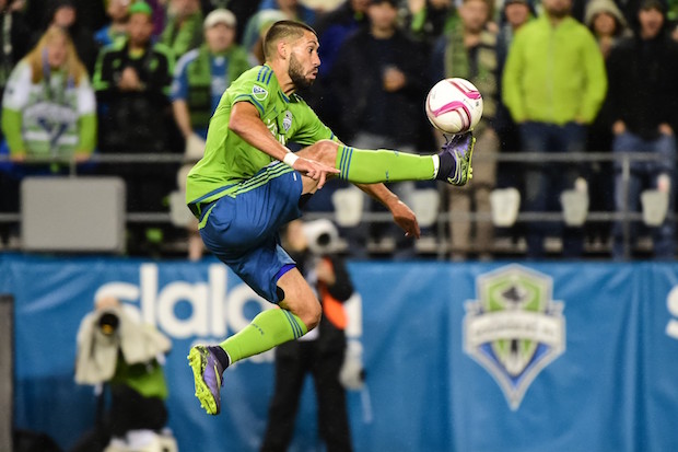 Seattle Sounders forward Clint Dempsey