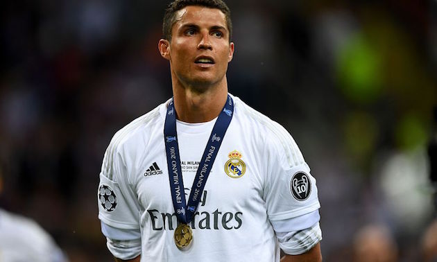 Real Madrid star Cristiano Ronaldo