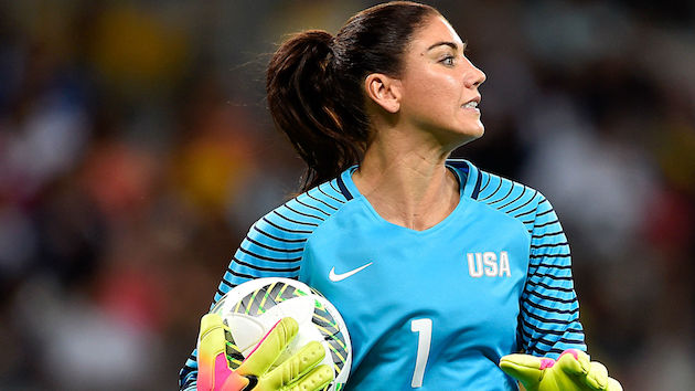 USA keeper Hope Solo