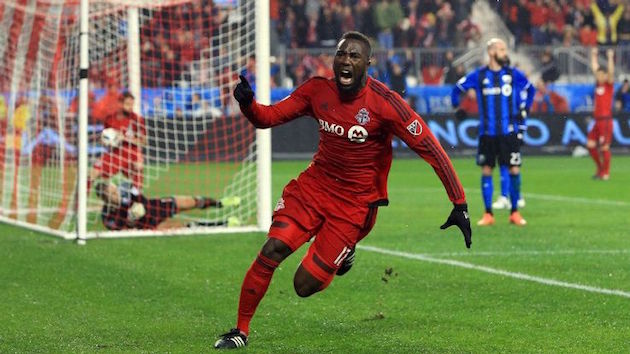 Toronto's Jozy Altidore scores in MLS playoffs