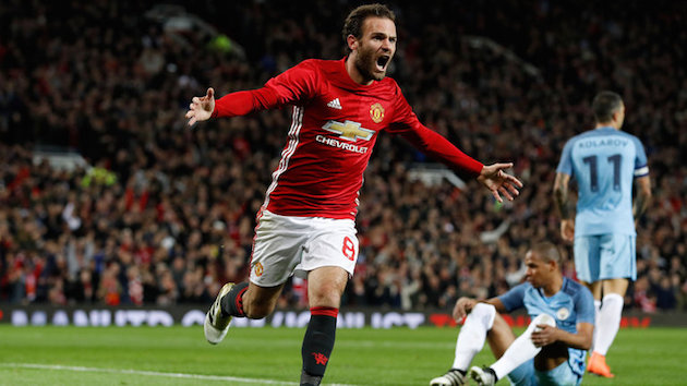 Mata Turns Manchester Red (For Now) in EFL Cup