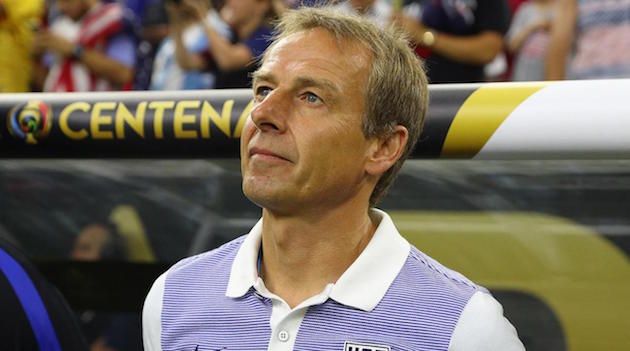 USA manager Jurgen Klinsmann