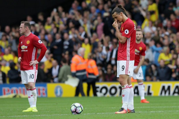 Manchester United lose to Watford