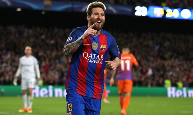 Messi Leads Barça Rout of Man City