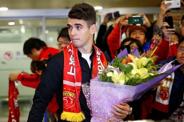 Oscar arrives in Shanghai