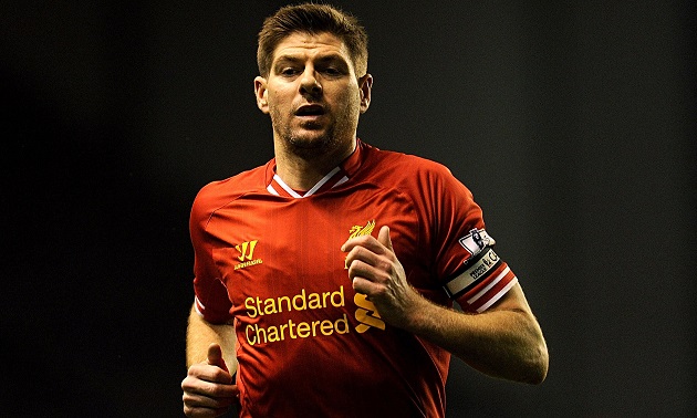 Liverpool legend Steven Gerrard