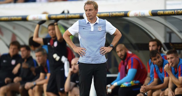 USMNT manager Jurgen Klinsmann