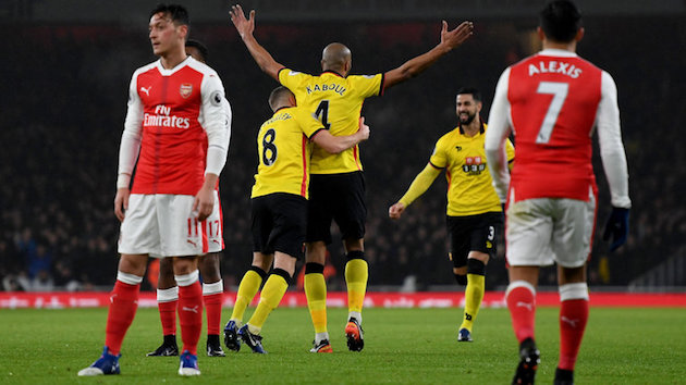 Watford defeats Arsenal