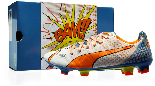 puma evopower 1.2 kids orange