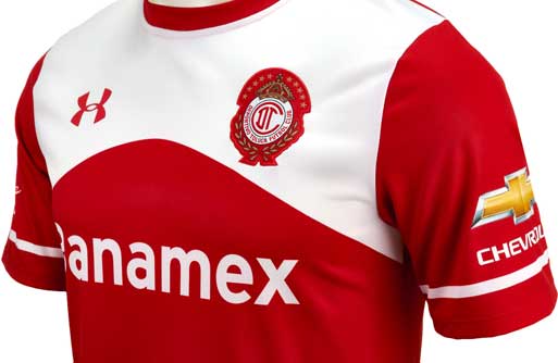 toluca soccer jersey