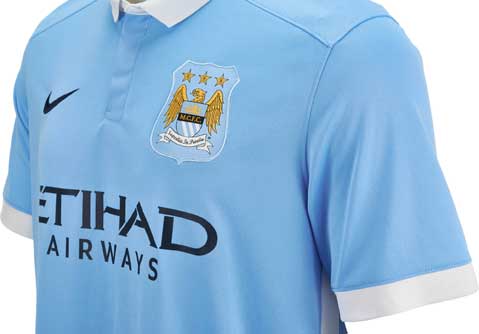 Nike Man City Home jersey Nike Man City Home