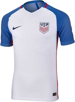 Nike USA Home Match Jersey - 2016 USA Soccer Jerseys