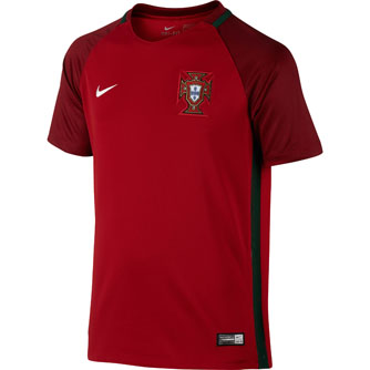 Nike Kids Portugal Home Jersey - 2016 Youth Portugal Jerseys