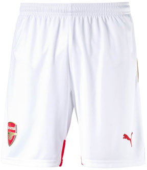Puma Arsenal Home Shorts - 2015/16 Arsenal Soccer Shorts