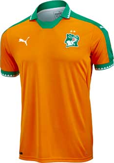 Ivory Coast Home Jersey