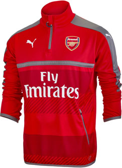 arsenal training top