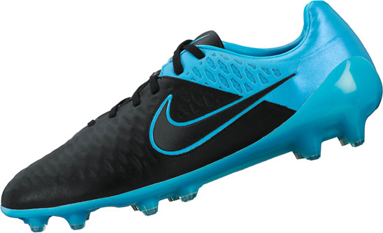 Nike Magista Opus - Black Leather FG Soccer Cleats