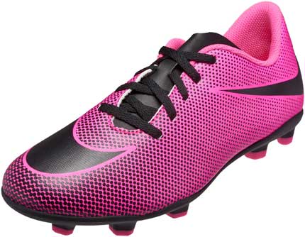 nike pink soccer boots