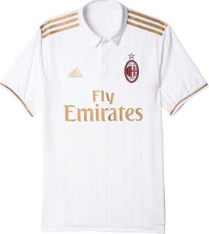 adidas AC Milan Away Jersey AC Milan Away Jersey