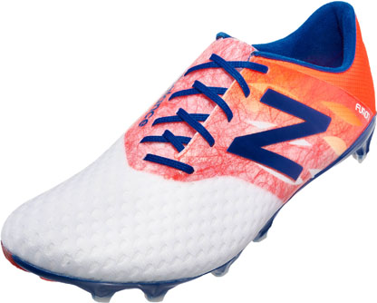 New Balance Furon Pro Cleats - White New Balance Soccer Shoes