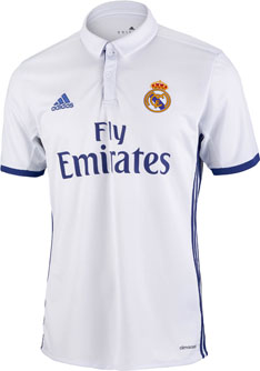 Kids Real Madrid Home Jersey