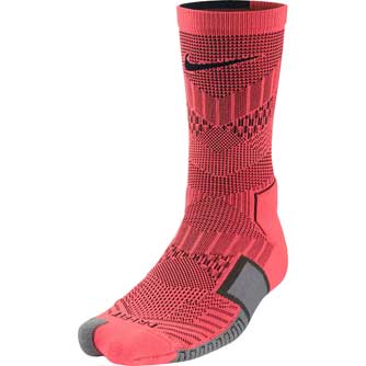 Nike Elite Soccer Socks - Red Nike Match Fit Crew Socks