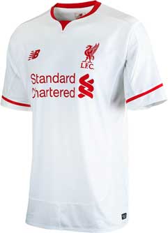 Liverpool Youth Away Jersey Liverpool Away Jersey
