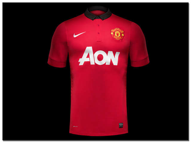 Nike Unveil New 2013/14 Manchester United Home Jersey - The Center ...