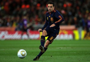 Xavi-Spain-away