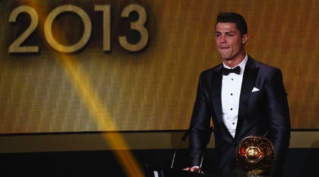 Ronaldo wins Ballon d'Or