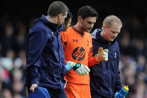 Tottenham's keeper Lloris