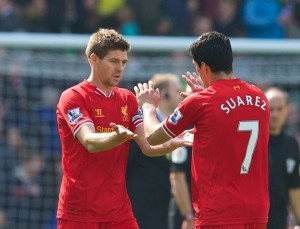 Suarez and Gerrard