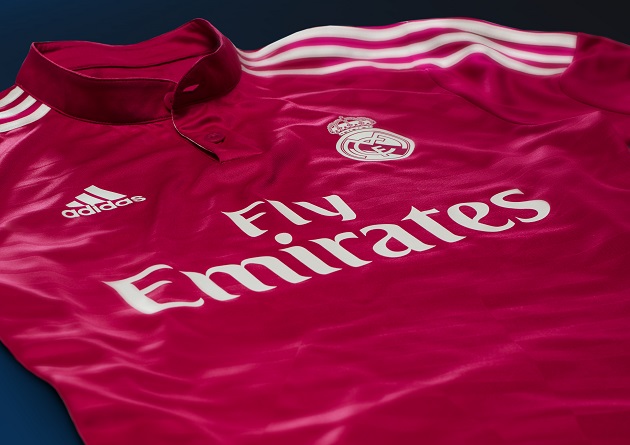 real madrid pink kit