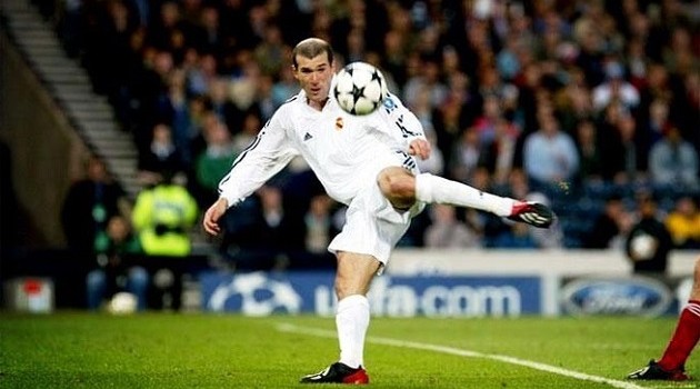 Zidane's Champions League final strike