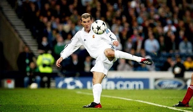 zidane real madrid champions league