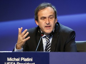 Michel Platini of UEFA