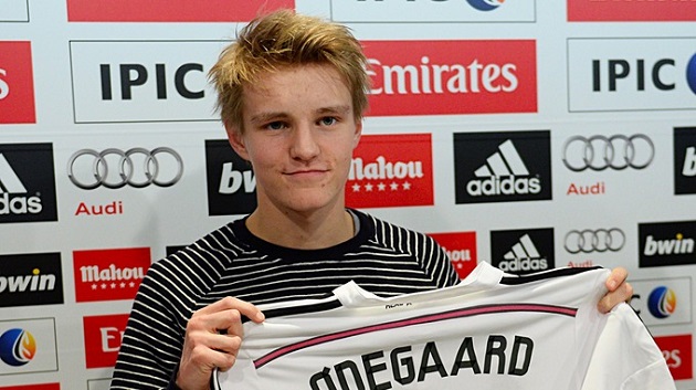 Odegaard signs with Real