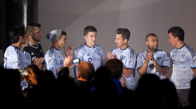 Sporting KC Launch New Home Jersey at Fan Event