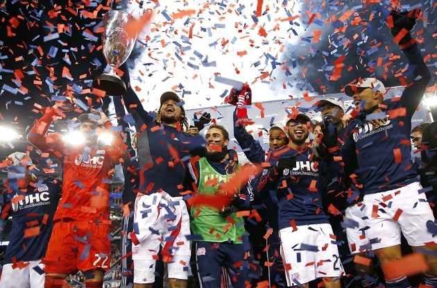 New England wins MLS Eastern Conference