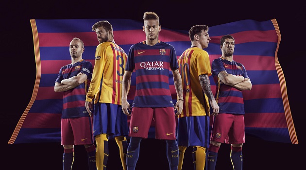 moord Het pad papier Nike Drops Barcelona 2015-16 Home and Away Jerseys - The Center Circle - A  SoccerPro Soccer Fan Blog