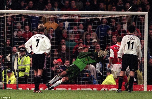 Man U and Arsenal in FA Cup 1999